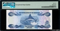 100 Dollars BAHAMAS  1984 P.49a ST