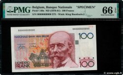 100 Francs Spécimen BELGIUM  1978 P.140s