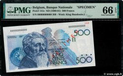 500 Francs Spécimen BÉLGICA  1980 P.141s