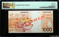 1000 Francs Spécimen BELGIO  1997 P.150s FDC