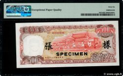 500 Yüan Spécimen CHINA  1981 P.1987s UNC