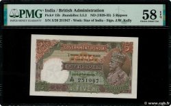 5 Rupees INDIA
  1928 P.015b SC