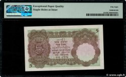 5 Rupees INDIA  1928 P.015b AU