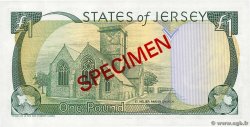1 Pound Spécimen JERSEY  1993 P.20s ST