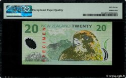 20 Dollars Spécimen NEW ZEALAND  1999 P.187as UNC