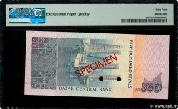 500 Riyals Spécimen QATAR  1996 P.19s UNC-