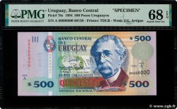 500 Pesos Uruguayos Spécimen URUGUAY  1994 P.078s