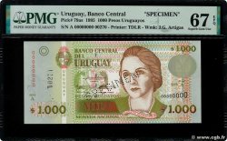 1000 Pesos Uruguayos Spécimen URUGUAY  1995 P.079s