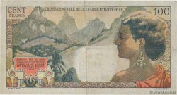 100 Francs La Bourdonnais AFRIQUE ÉQUATORIALE FRANÇAISE  1946 P.24 MBC