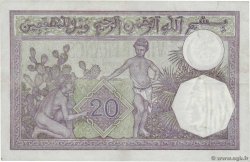 20 Francs ALGÉRIE  1942 P.078c pr.SUP