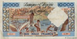 10000 Francs ALGERIA  1957 P.110 F