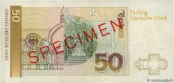 50 Deutsche Mark Spécimen GERMAN FEDERAL REPUBLIC  1989 P.40as XF+