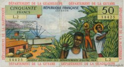 50 Francs FRENCH ANTILLES  1964 P.09b BB