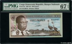 100 Francs REPUBBLICA DEMOCRATICA DEL CONGO  1961 P.006a FDC