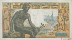 1000 Francs DÉESSE DÉMÉTER FRANCE  1943 F.40.33 VF+
