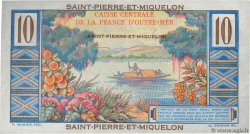 10 Francs Colbert SAINT PIERRE AND MIQUELON  1946 P.23 UNC-