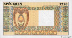 (1250 Francs) Spécimen FRENCH WEST AFRICA  1990 P.--s