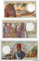 500, 1000 et 5000 Francs Lot COMORES  1984 P.10a, P.11a et P.12a NEUF