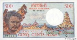 500 Francs DJIBUTI  1979 P.36a
