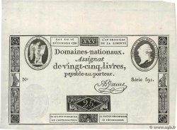 25 Livres FRANCIA  1791 Ass.22a