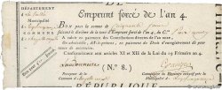 50 Francs FRANCIA La Chapelle aux Lys 1795 