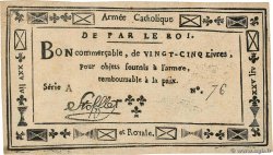 25 Livres Faux FRANCE  1794 Laf.275 XF