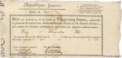 25 Francs FRANCIA  1798 Laf.213a BB