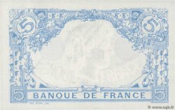 5 Francs BLEU FRANCIA  1915 F.02.28 SPL+
