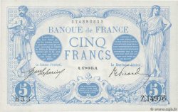 5 Francs BLEU FRANCE  1916 F.02.45 NEUF
