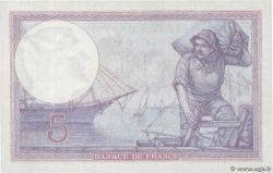 5 Francs FEMME CASQUÉE FRANCE  1921 F.03.05 NEUF