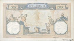 1000 Francs CÉRÈS ET MERCURE type modifié FRANCIA  1937 F.38.06 EBC