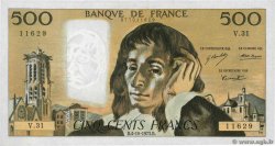 500 Francs PASCAL FRANCIA  1973 F.71.09 AU+