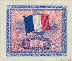 5 Francs DRAPEAU FRANCIA  1944 VF.17.02 FDC