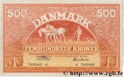500 Kroner DINAMARCA  1962 P.041k q.SPL