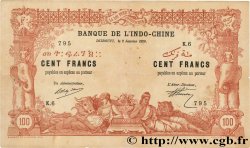 100 Francs DJIBOUTI  1920 P.05 TB