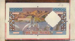 10000 Francs Épreuve ALGÉRIE  1950 P.110E SUP