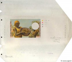 1000 Francs Épreuve FRENCH EQUATORIAL AFRICA  1957 P.34E AU