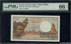 500 Francs AFARS ET ISSAS  1975 P.33 NEUF