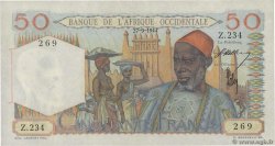50 Francs AFRIQUE OCCIDENTALE FRANÇAISE (1895-1958)  1944 P.39