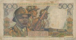 500 Francs FRENCH WEST AFRICA  1948 P.41 F