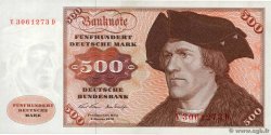500 Deutsche Mark ALLEMAGNE FÉDÉRALE  1970 P.35a
