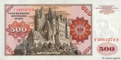 500 Deutsche Mark GERMAN FEDERAL REPUBLIC  1970 P.35a XF