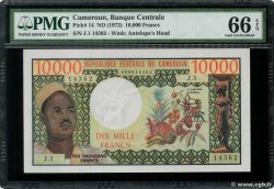 10000 Francs CAMERúN  1972 P.14