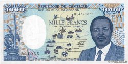 1000 Francs CAMEROON  1985 P.25