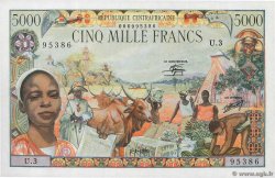 5000 Francs CENTRAL AFRICAN REPUBLIC  1980 P.11 AU