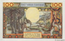 100 Francs EQUATORIAL AFRICAN STATES (FRENCH)  1963 P.03c AU+