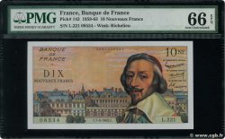 10 Nouveaux Francs RICHELIEU FRANKREICH  1962 F.57.19 ST