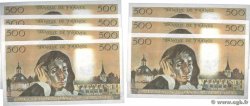 500 Francs PASCAL Consécutifs FRANCIA  1985 F.71.33 SC+