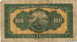 100 Francs GUADELOUPE  1942 P.23A VG