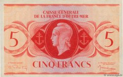 5 Francs AFRIQUE ÉQUATORIALE FRANÇAISE  1943 P.15c pr.SPL
